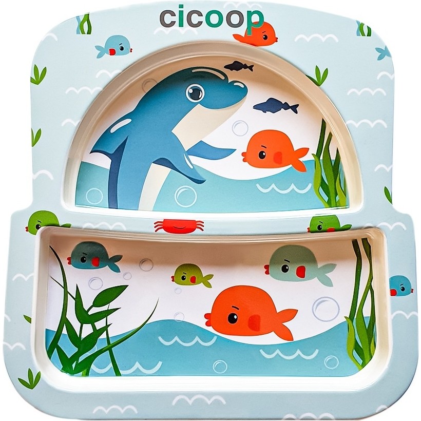 Cicoop Balık Bölmeli Mama Tabağı Diğer Fiyatı