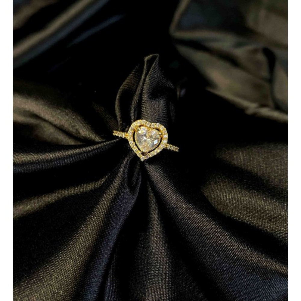 Ciddi Ilişki Yüzüğü Sevgililer Günü Hediyesi Pandora Yüzük Ayarlanabilir Yüzük - Gold - Beyaz Bijuteri Yüzük Fiyatı