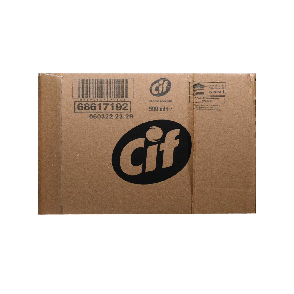 Cif Krem Temizleyici 500 ml Amonyaklı