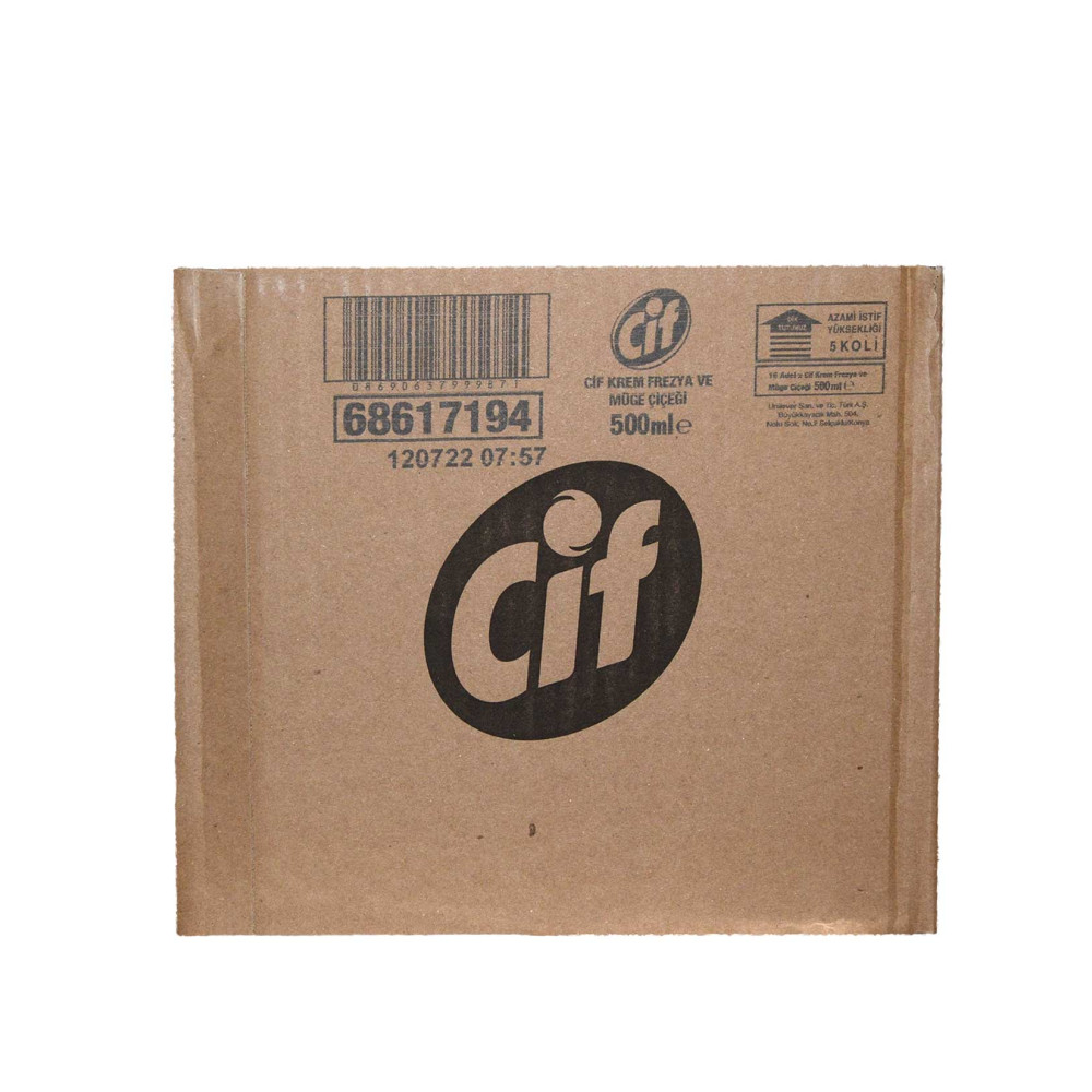 Cif Krem Temizleyici 500 ml Müge Çiçeği & Frezya
