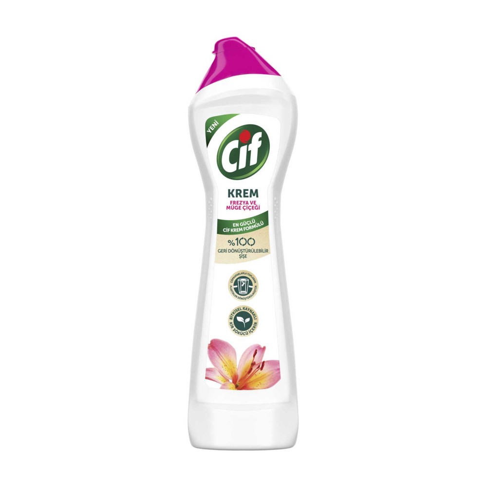 Cif Krem Temizleyici 500 ml Müge Çiçeği & Frezya Parlatıcı ve Temizleyiciler Fiyatı