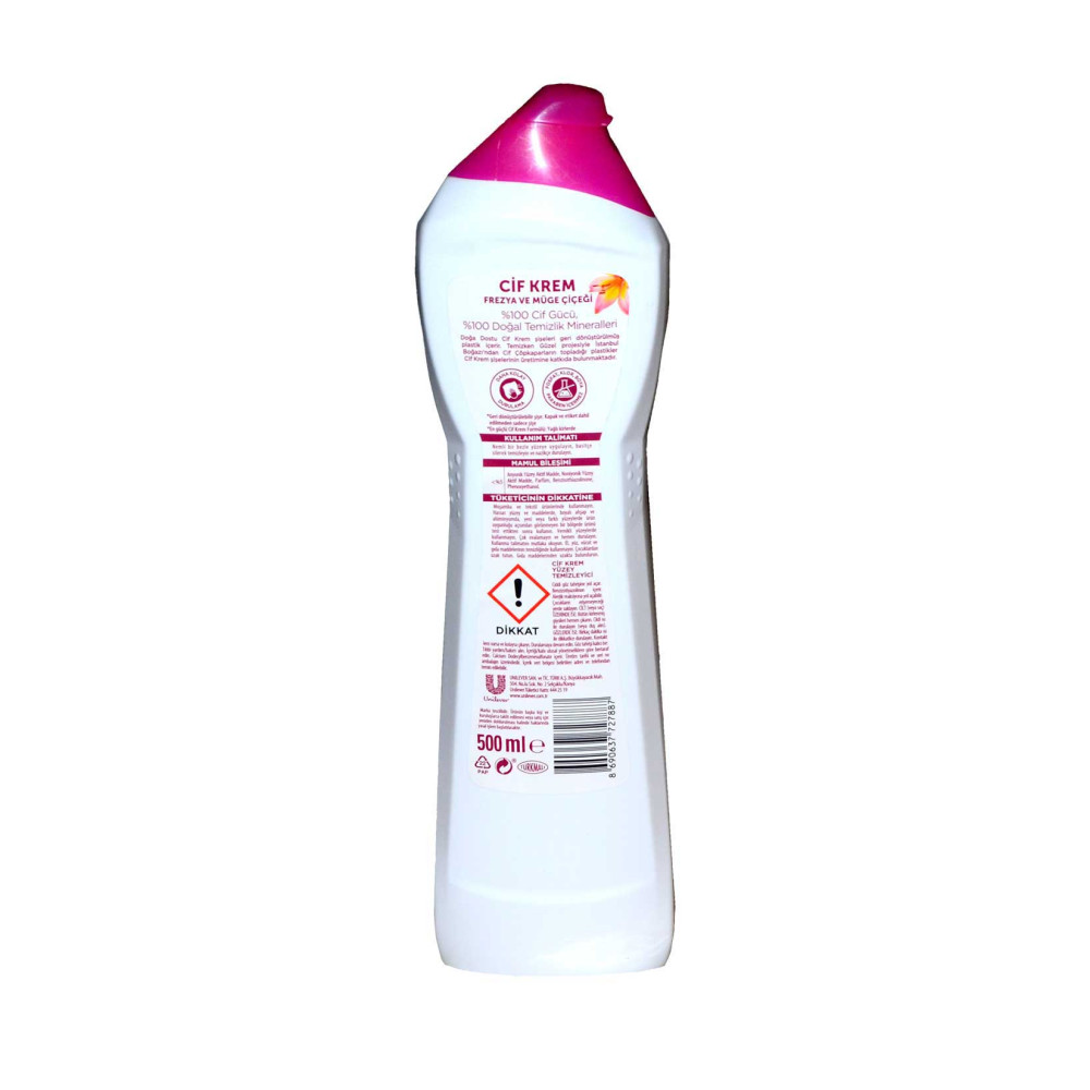 Cif Krem Temizleyici 500 ml Müge Çiçeği & Frezya