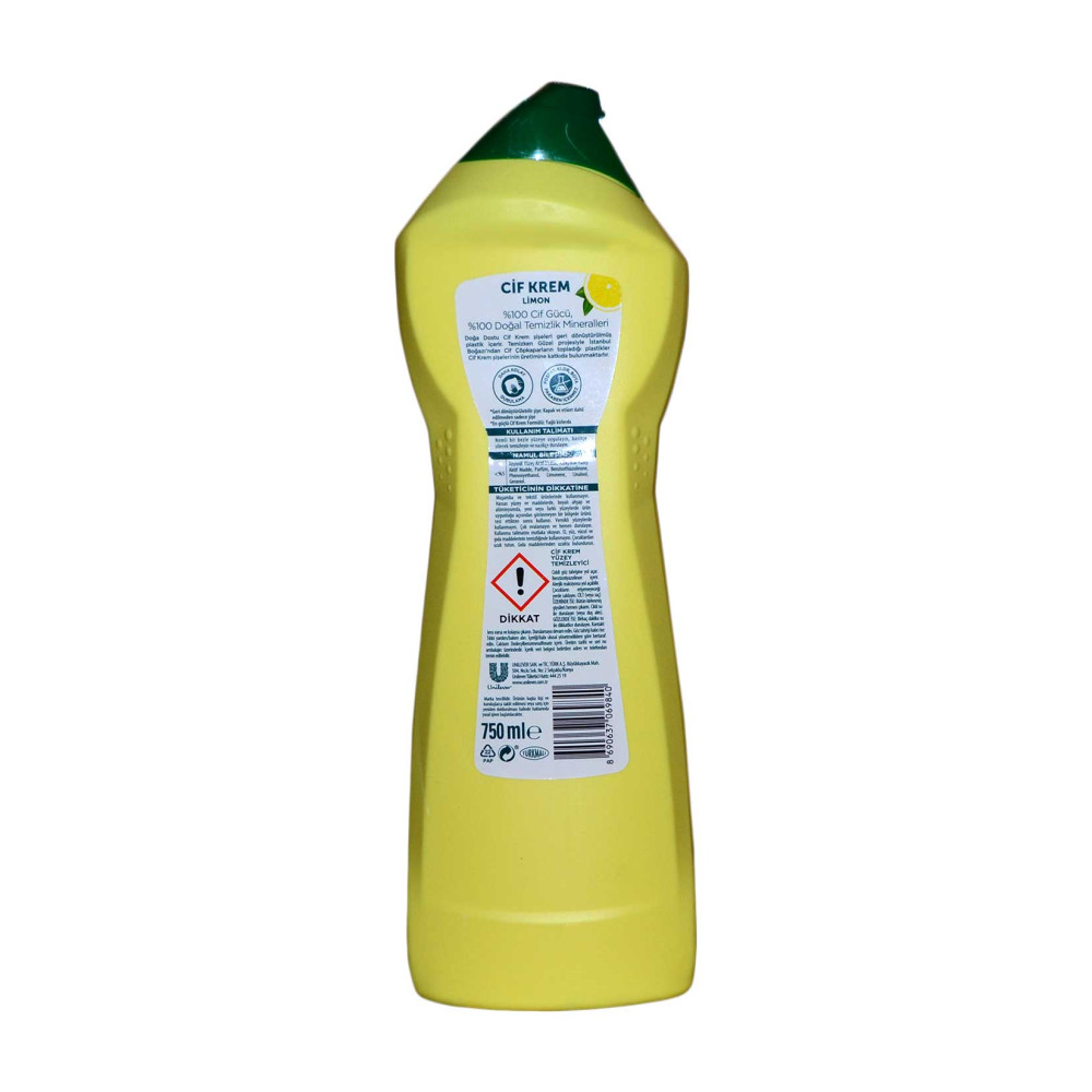 Cif Krem Temizleyici 750 ml Limon