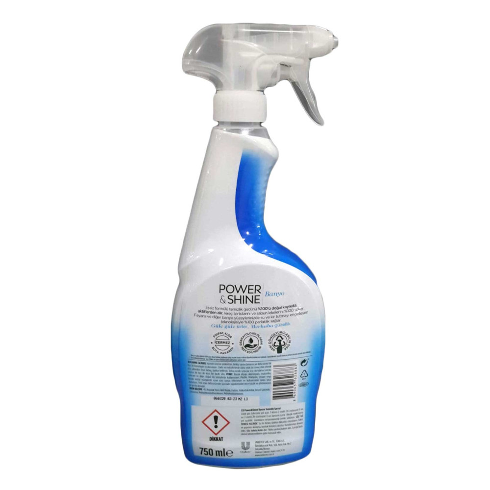 Cif Sprey 750 ml Banyo Temizleyici Power Shine