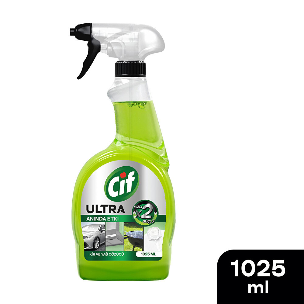 Cif Ultra Anında Etki Kir ve Yağ Çözücü 1025 ml Deterjan ve Temizlik Ürünleri Fiyatı