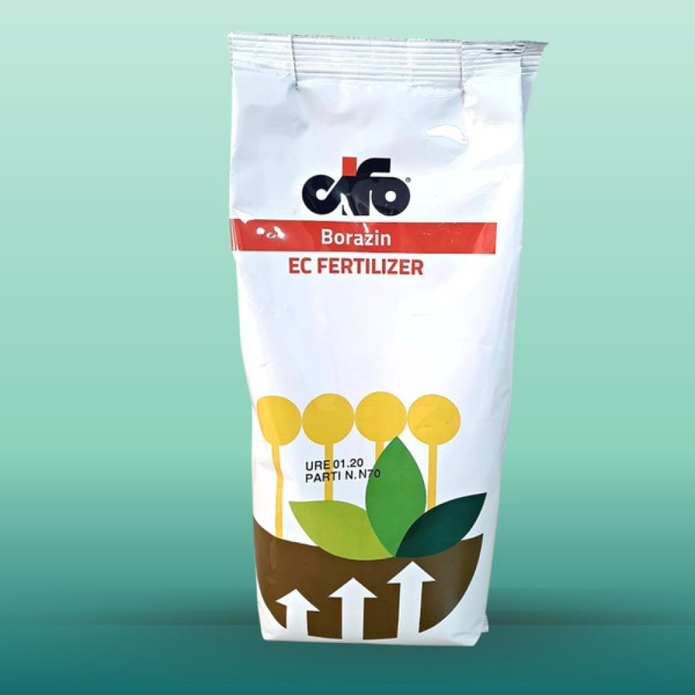 Cifo Borazin Italyan Cifo Gübresi- Bor (B) ve Çi̇nko (Zn-Sülfat ) Mi̇kro Bi̇tki̇ Besi̇n Maddeleri̇ Karişimi - 1 kg Gübre Fiyatı