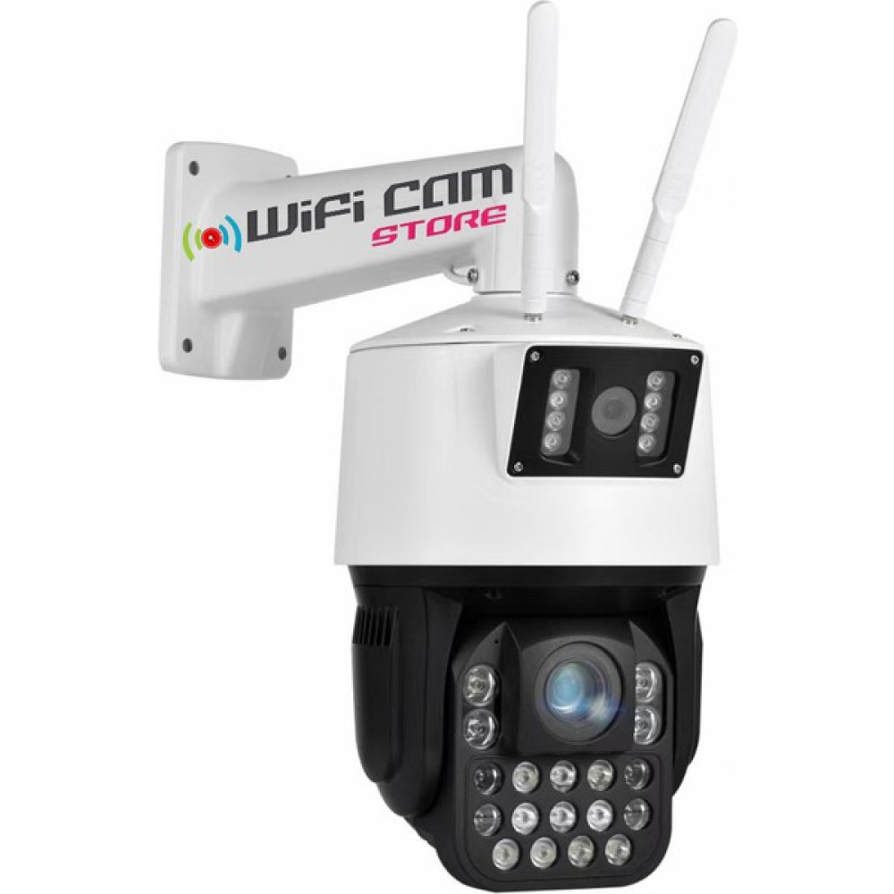 Çift Kameralı 42X Optik Zoom Dev Metal Kasa Wıfı Kamera 360 Sınırsız Motor ve Alan Tarama Özelliği Oto Boyaları Fiyatı