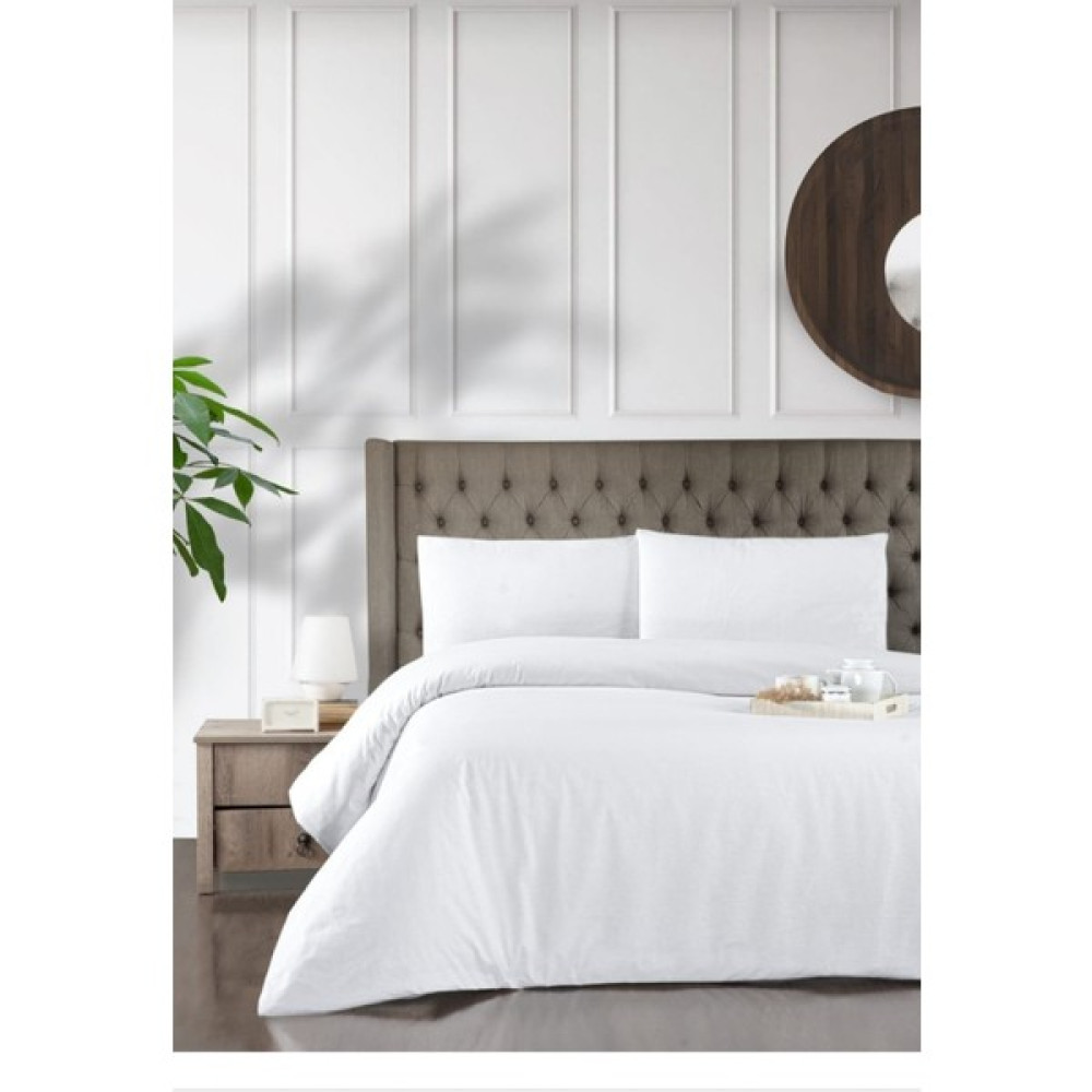 Çift Kişilik Antialerjik Lüx Silikon Yorgan ve 2 Adet Yastık Hediyeli 800GR PAMUKLU 50 x 70 cm Beyaz - 155 x 215 cm - 160 - Beyaz Yorgan Fiyatı