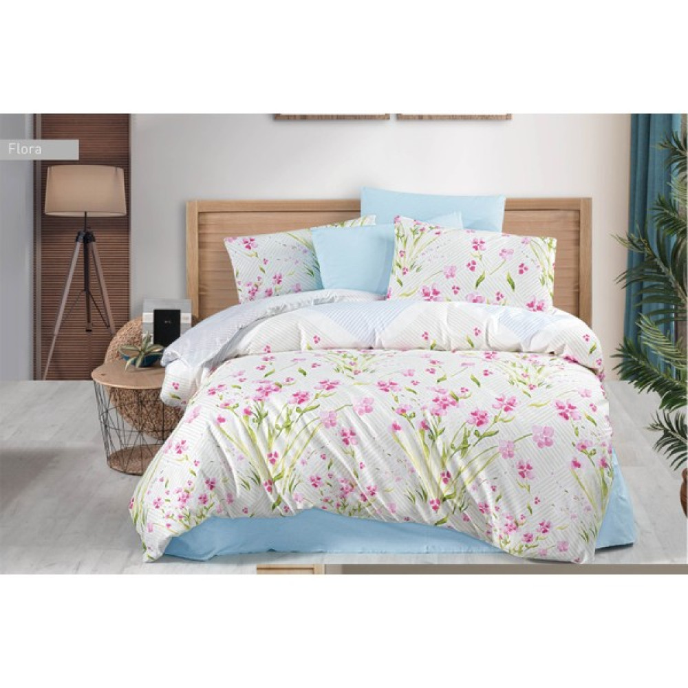 Çift Kişilik Nevresim Seti Polycotton Ranforce - 200 x 220 cm - Renkli Nevresim Takımı Fiyatı
