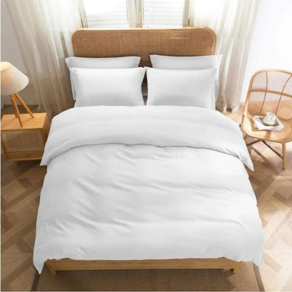 Çift Kişilik Nevresim Takımı 57 Tel Beyaz - 180 x 200 cm Nevresim Takımı Fiyatı