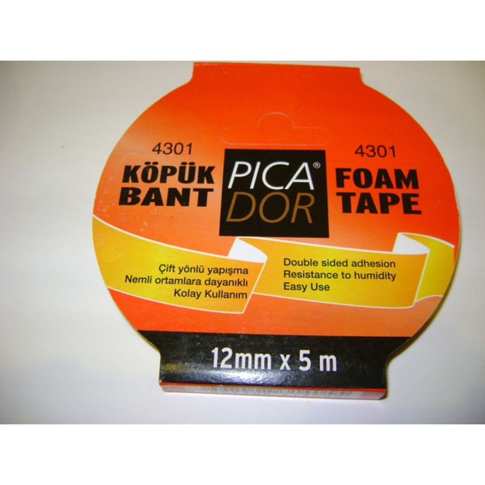 Çift Taraflı Bant Köpük 12Mm*5M Selobant Fiyatı