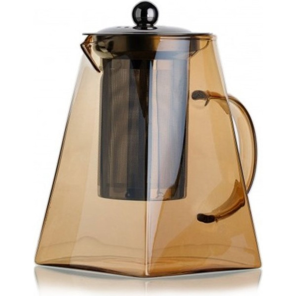 Çiftçiler Cam Kulplu Demlik Süzgeçli 750 ml Çay / Çaydanlık Setleri Fiyatı
