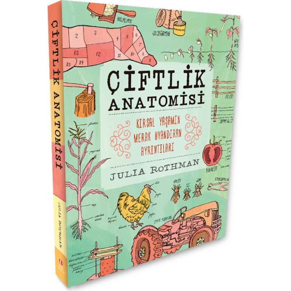 Çiftlik Anatomisi - Julia Rothman İnceleme Kitapları Fiyatı