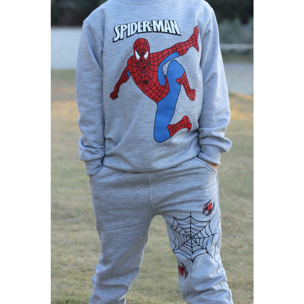 Çiggo Kids Spiderman Baskılı Erkek Çocuk Eşofman Takımı 5-6 Yaş Beden Kadın Eşofman Fiyatı