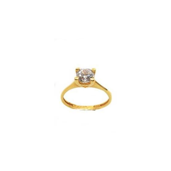 CiGold 14K2YZK0272055533 22 Ayar Taşlı Fantezi Yüzük