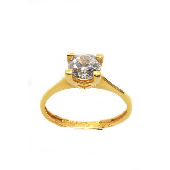 CiGold 14K2YZK0272055533 22 Ayar Taşlı Fantezi Yüzük
