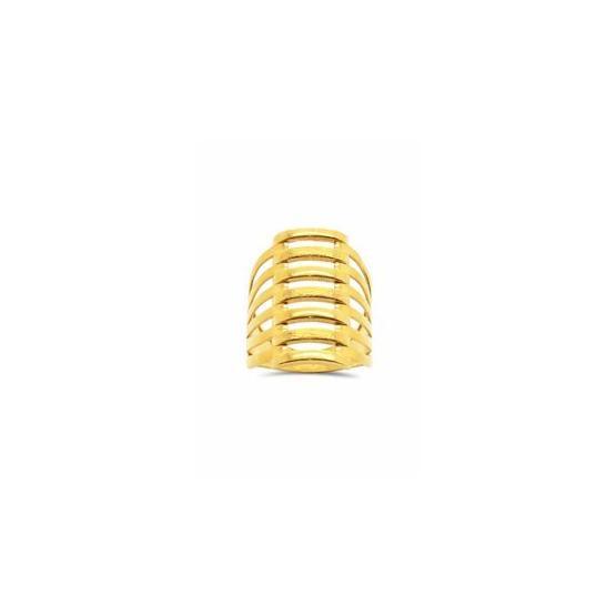 CiGold 15K2YZK0671055493 22 Ayar Taşsız Fantezi Yüzük