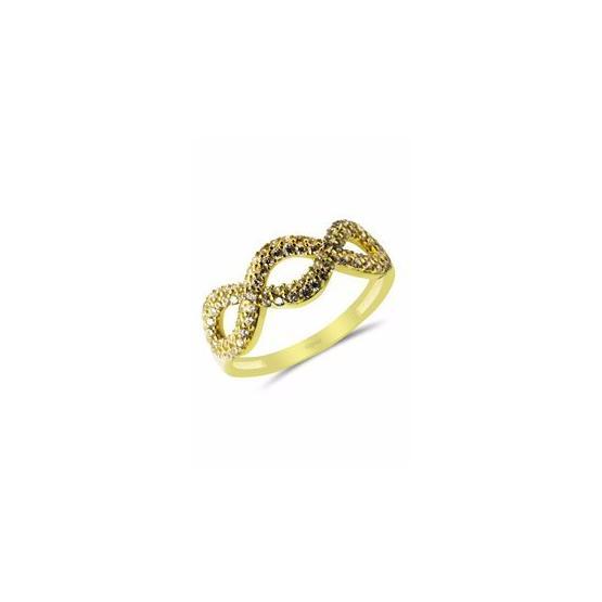 CiGold 16K1YZK0203015162 14 Ayar Taşlı Fantezi Yüzük