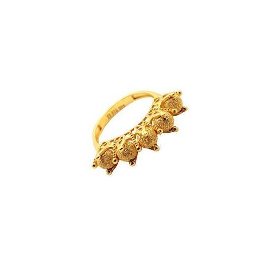CiGold 16K2YZK0605025669 22 Ayar Taşsız Fantezi Yüzük