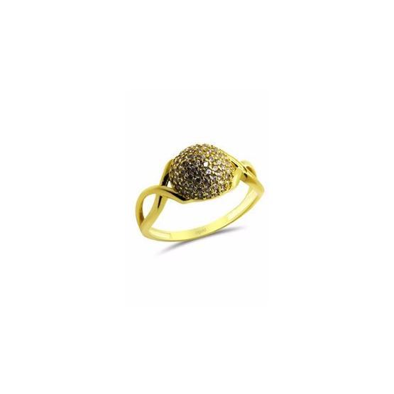 CiGold 17K1YZK0228015156 14 Ayar Taşlı Fantezi Yüzük
