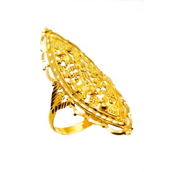 CiGold 18K2YZK0436054882 22 Ayar Taşsız Fantezi Yüzük