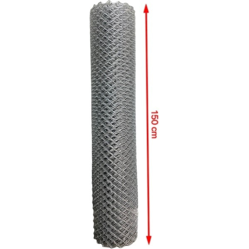 Cihan Çit Galvanizli Örgü Tel Bahçe Çiti - 2,50 mm Kalınlık 45X45 Göz Aralığı H:150 cm L:10 Metre - H:150CM Bahçe Çiti Fiyatı