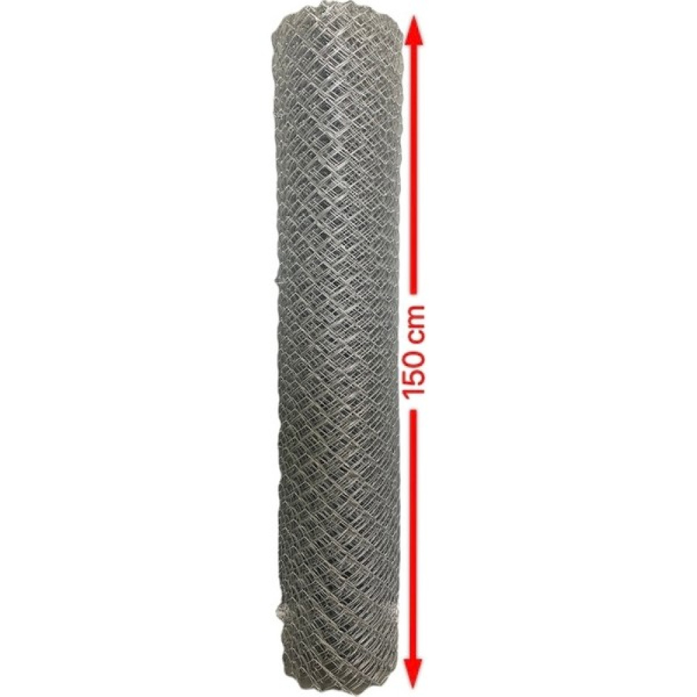 Cihan Çit Galvanizli Örgü Tel Bahçe Çiti - 2,50 mm Kalınlık 50X50 Göz Aralığı H:150 cm L:10 Metre - H:150CM Bahçe Çiti Fiyatı