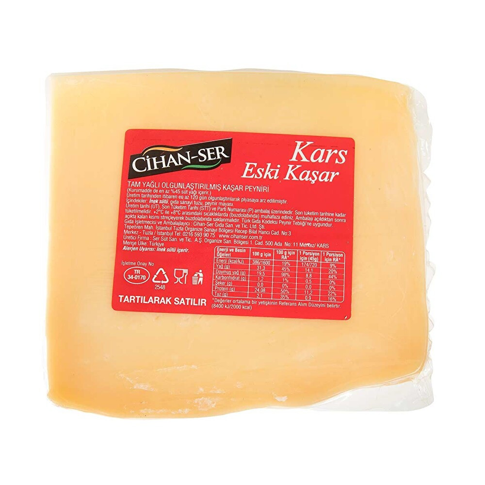 Cihan-Ser Kars Eski Kaşar Peyniri Kg Peynir Fiyatı