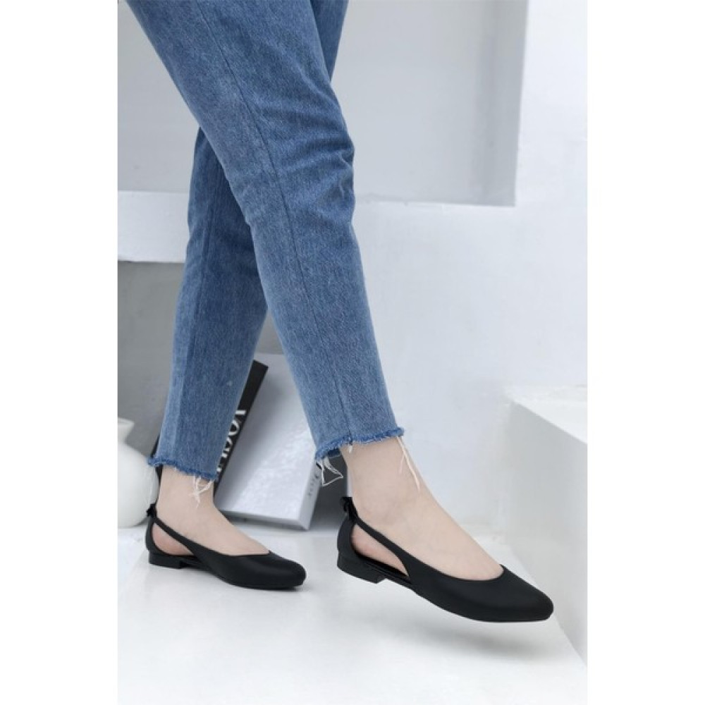 Cihan Shoes Fiyonklu Günlük Rahat Kadın Babet Siyah Babetler Fiyatı