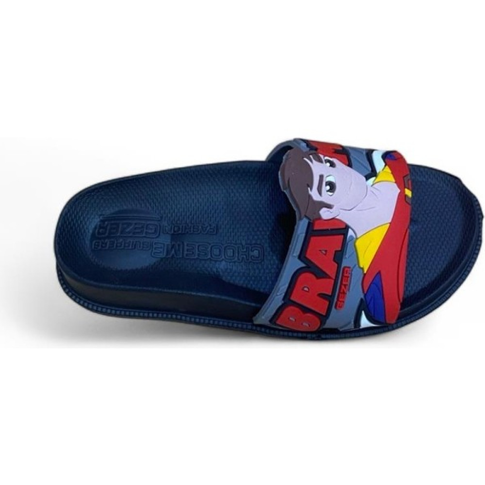 Cihan Shoes Gezer Erkek Çocuk Plaj Havuz Banyo Günlük Terlik Lacivert Renk Erkek Çocuk Terlik & Sandaleti Fiyatı