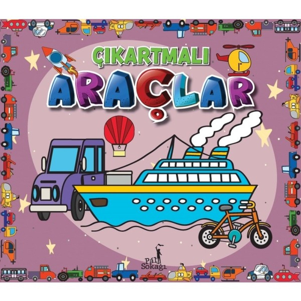 Çıkartmalı Araçlar Okul Öncesi Eğitici & Öğretici Kitaplar Fiyatı