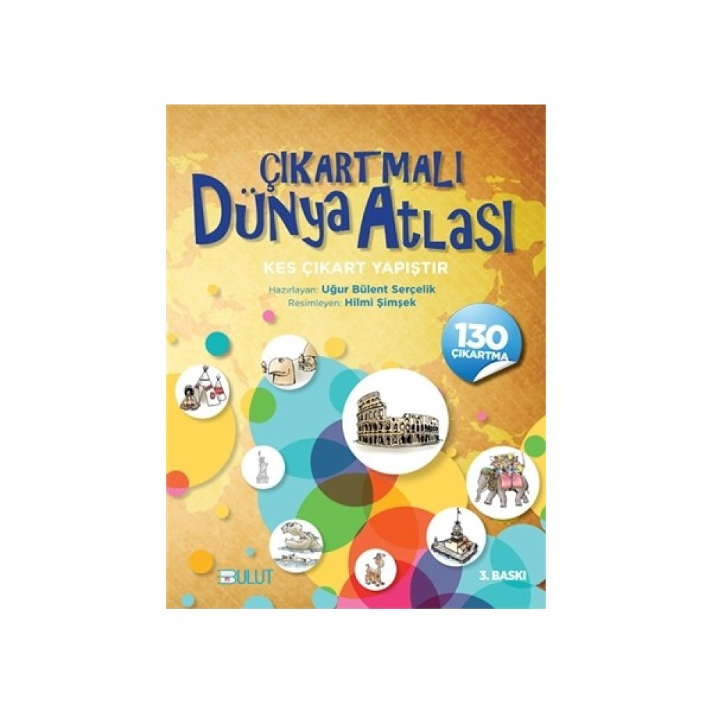 Çıkartmalı Dünya Atlası Diğer Fiyatı