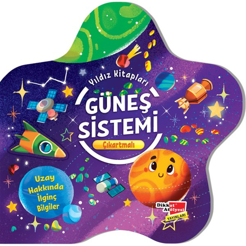 Çıkartmalı Yıldız Kitapları Serisi - Güneş Sistemi Okul Öncesi Eğitici & Öğretici Kitaplar Fiyatı