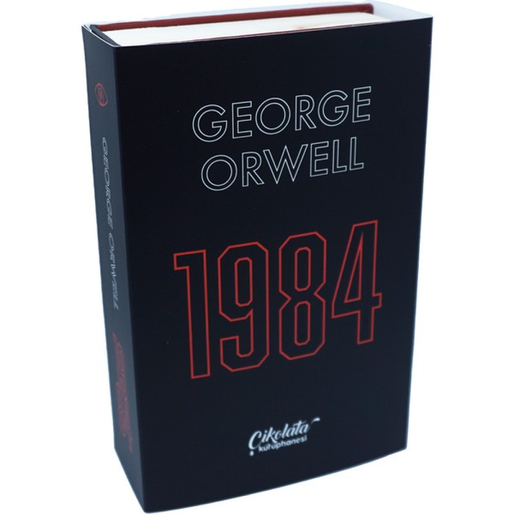 Çikolata Kütüphanesi George Orwell 1984 Temalı Ciltli Çikolata Kütüphanesi - 1 Adet Hediyelik Eşya Fiyatı