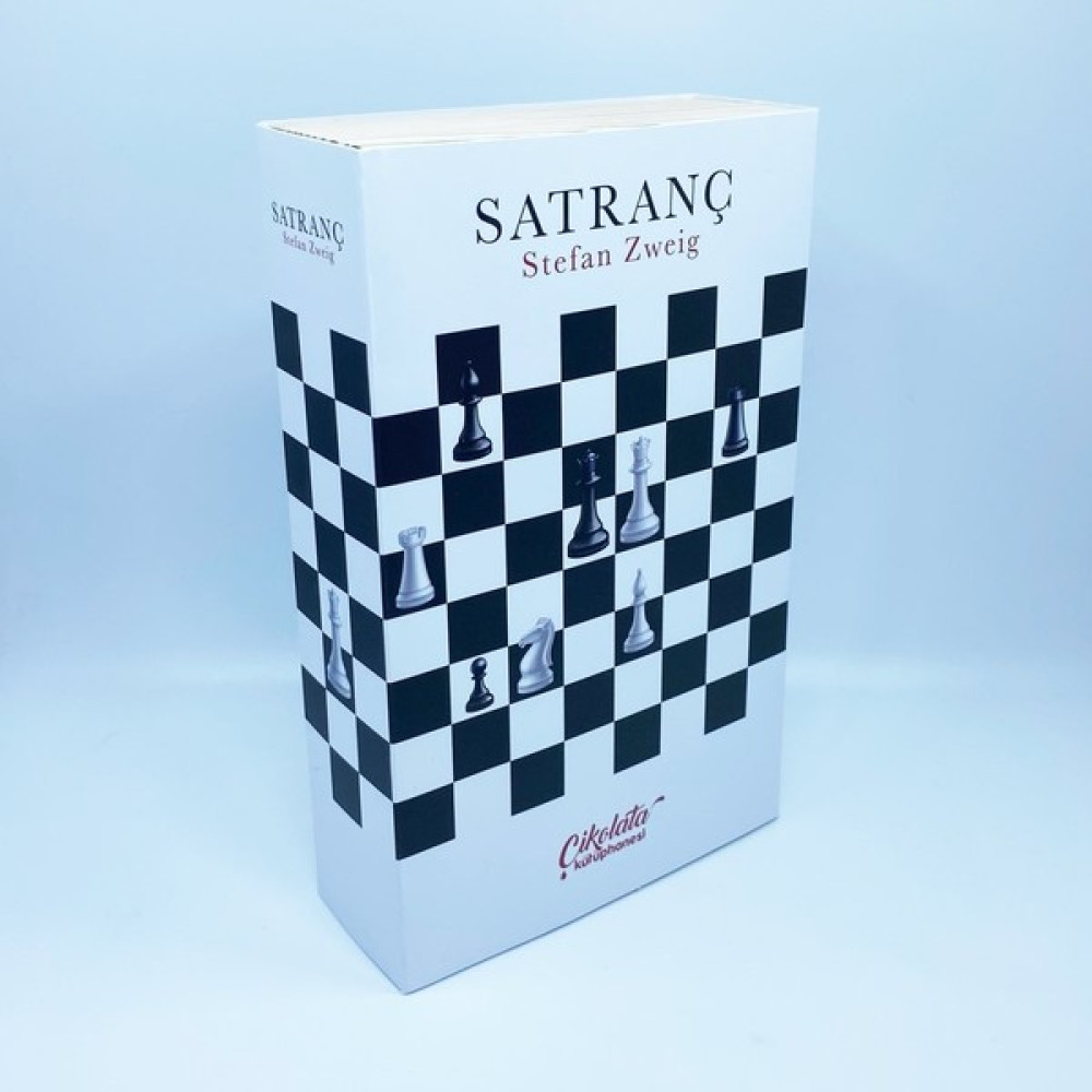 Çikolata Kütüphanesi Stefan Zweig Satranç Temalı Çikolata Kütüphanesi - 1 Adet Hediyelik Eşya Fiyatı