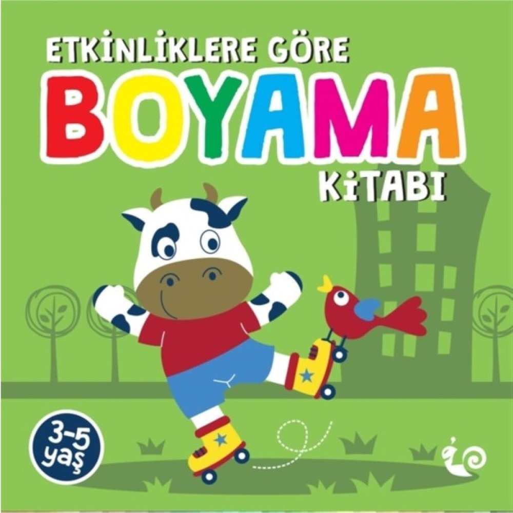 ÇİKOLATA YAYINEVİ- Etkinliklere Göre Boyama Kitabı - Yeşil (3 - 5 Yaş) Aktivite & Eğitici Kitaplar Fiyatı