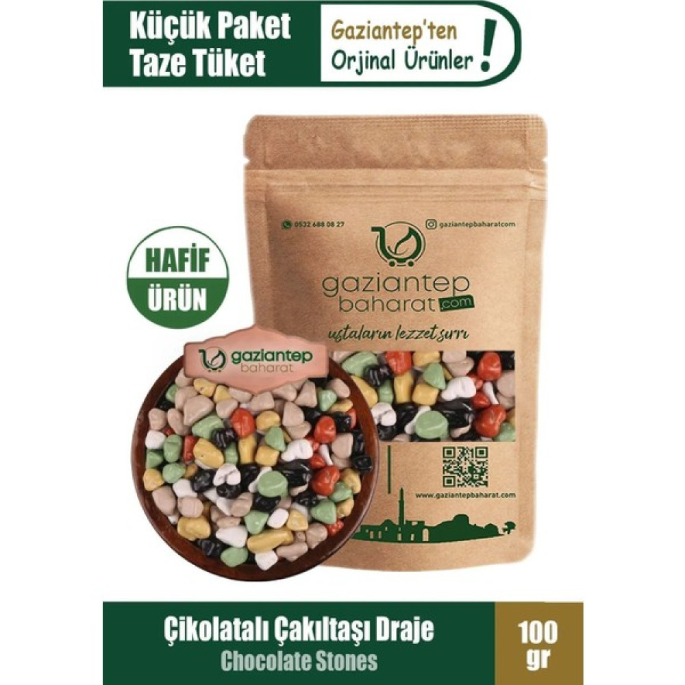 Çikolatalı Çakıltaşı Draje - 200 gr Doğal Görünümlü Lezzet Şöleni Oto Boyaları Fiyatı