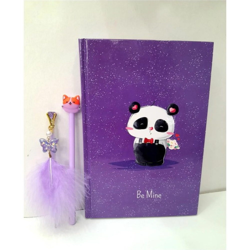 Çilek Home Avm Çilekhomeavm Panda Okul -Hatıra-Anı Günlük Defteri -Kedi Jel Kalem-Tüylü Taşlı Kalem Okul Seti 41684ĞĞ - Açık Mor Not Defteri & Bloknot Fiyatı