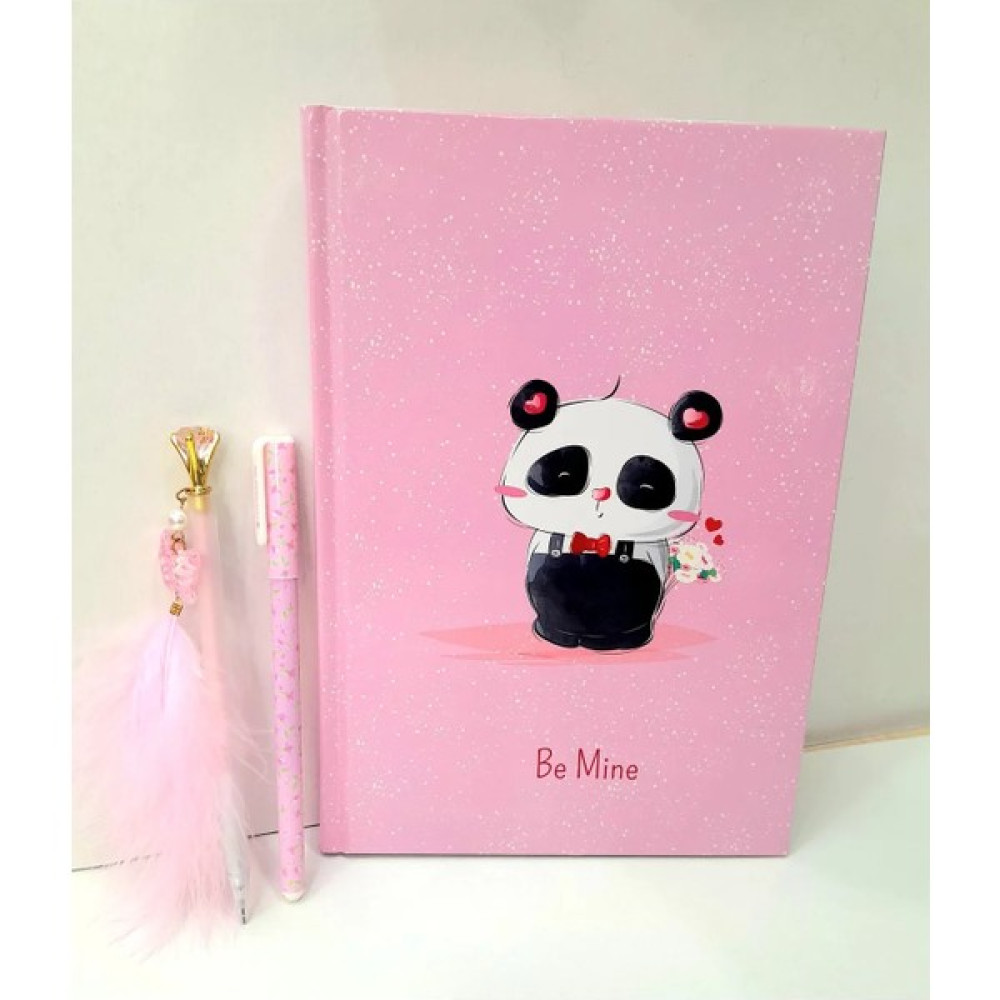 Çilek Home Avm Çilekhomeavm Panda Okul -Hatıra-Anı Günlük Defteri -Tüylü Taşlı Kalem-Tükenmez Kalem Okul Seti D2312 - Açık Pembe Not Defteri & Bloknot Fiyatı