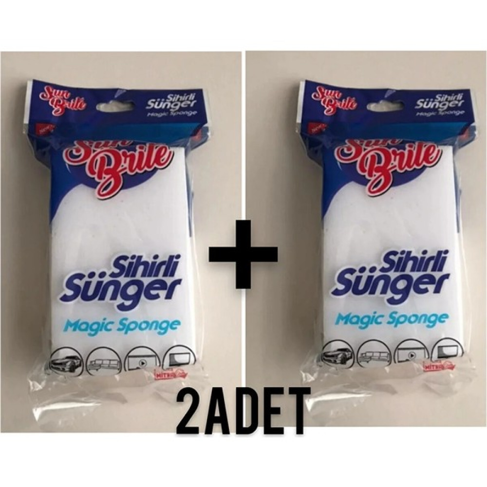 Çilekhomeavm Beyaz Sihirli Silgi Sünger 2 Adet Makro Magic Sponge Çok Amaçlı Temizlik Süngeri SÜNGER319 Temizlik Malzemeleri Fiyatı