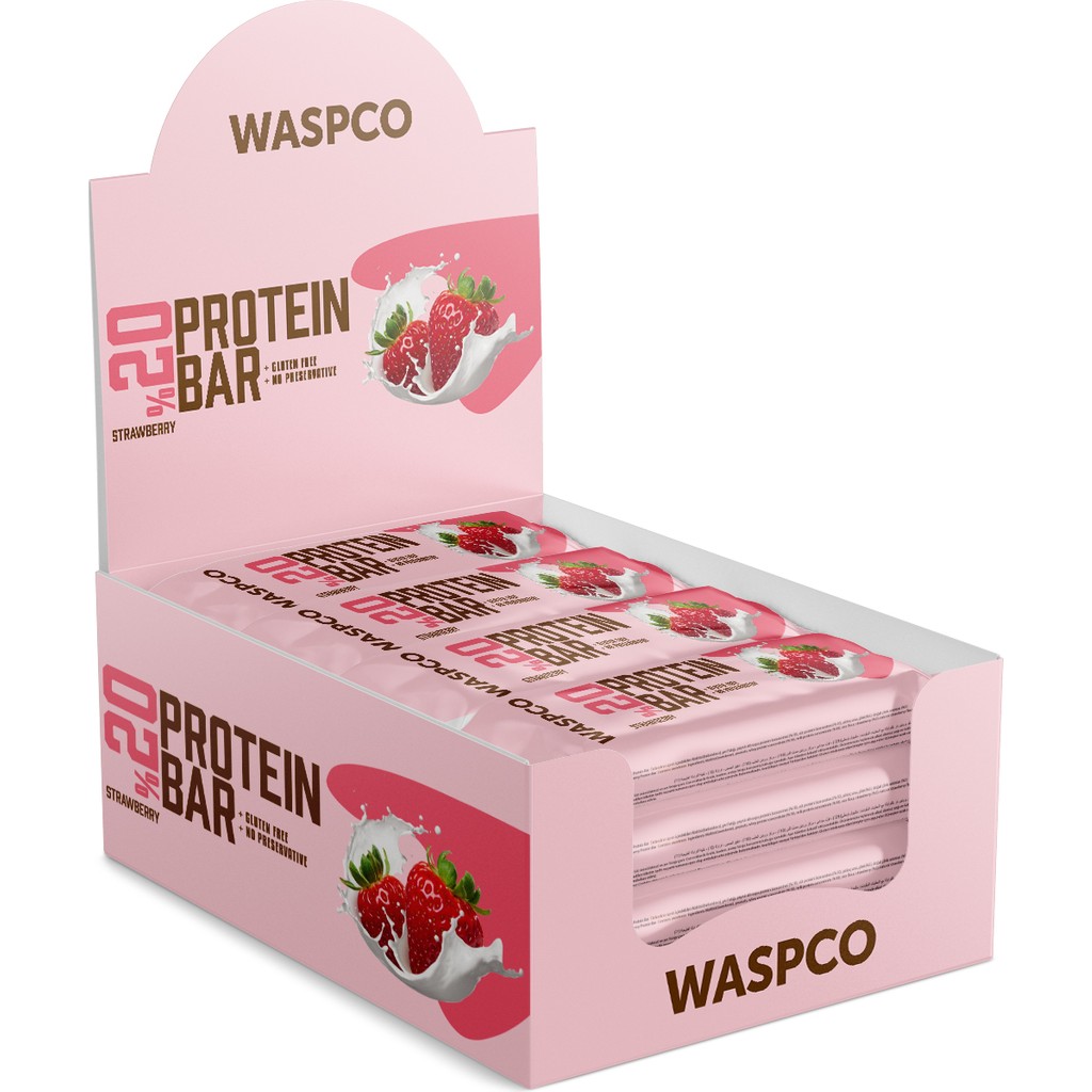 Çilekli Protein Bar 40g x 12 Adet Diğer Fiyatı