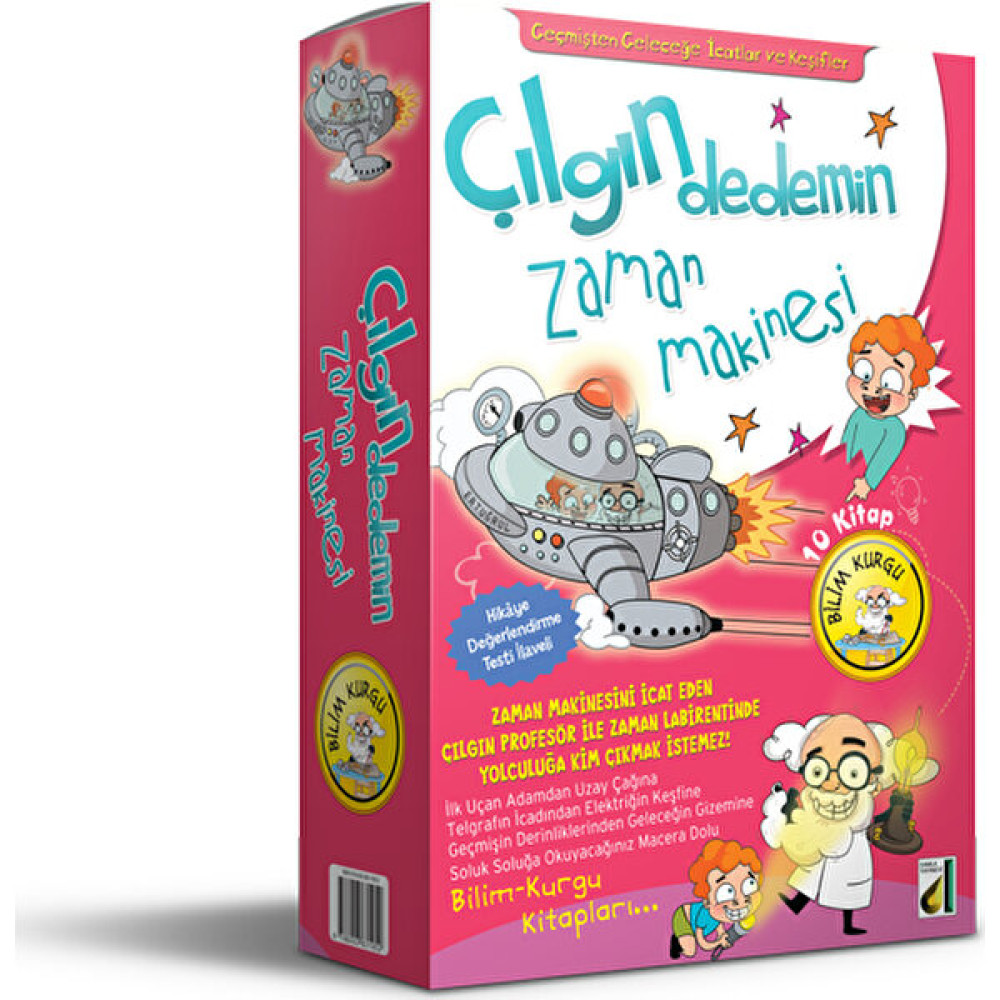 Çılgın Dedemin Zaman Makinesi-1. Seri: Geçmişten Geleceğe İcat ve Keşifler - Sara Gürbüz Özeren Çocuk Masal Fiyatı