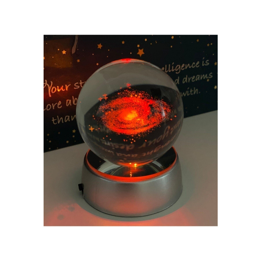 ÇILGIN Samanyolu Galaxy Işıklı Cam Küre Hediyelik Eşya Fiyatı