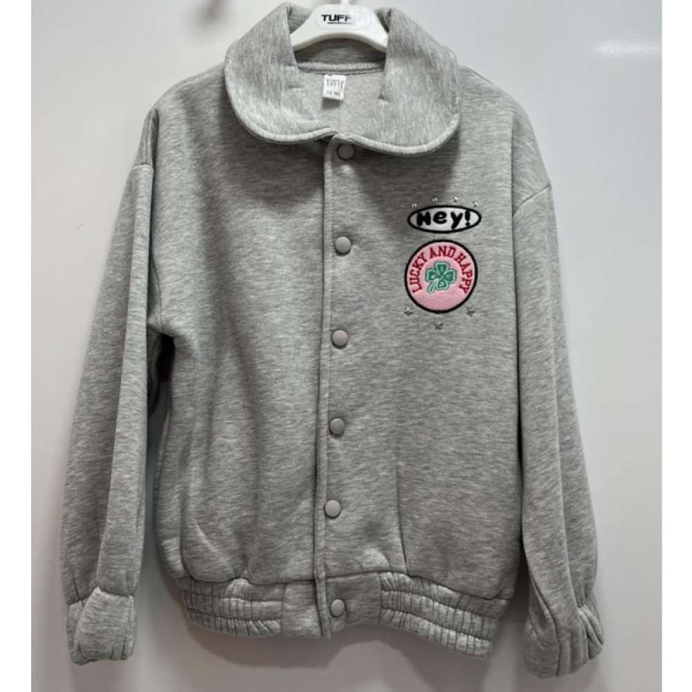 Cillop Butik Kız Çocuk Hey Baskılı Üç Iplik Şardonlu Kolej Ceket Erkek Çocuk Kazak & Süveter & Triko Fiyatı