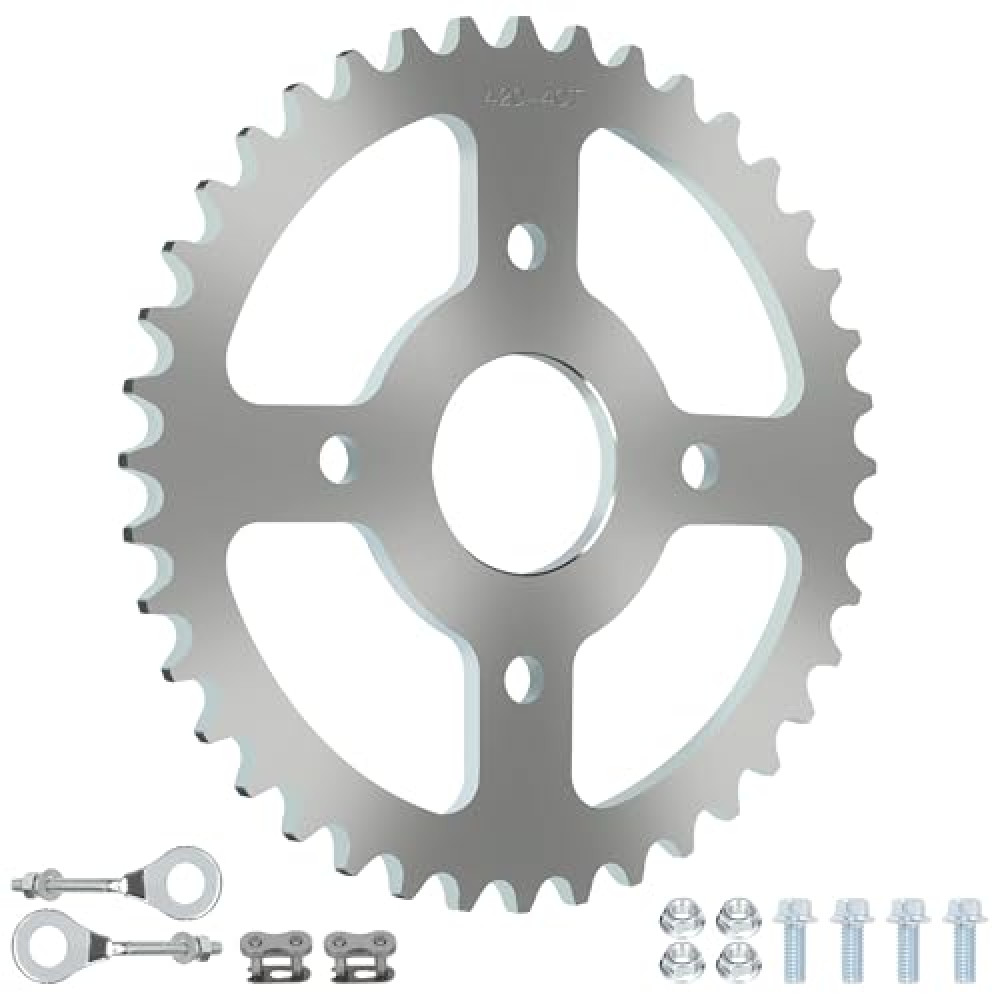 CILOYU 420 Chain Sprocket Mini Bike Sprocket 40 Tooth 40mm Bore Replacement for CT200U BT200X CT200U-EX KT196 Coleman Baja Warrior Massimo MB165 MB200 Predator 212cc 200cc 196cc 6.5hp Engine Parts