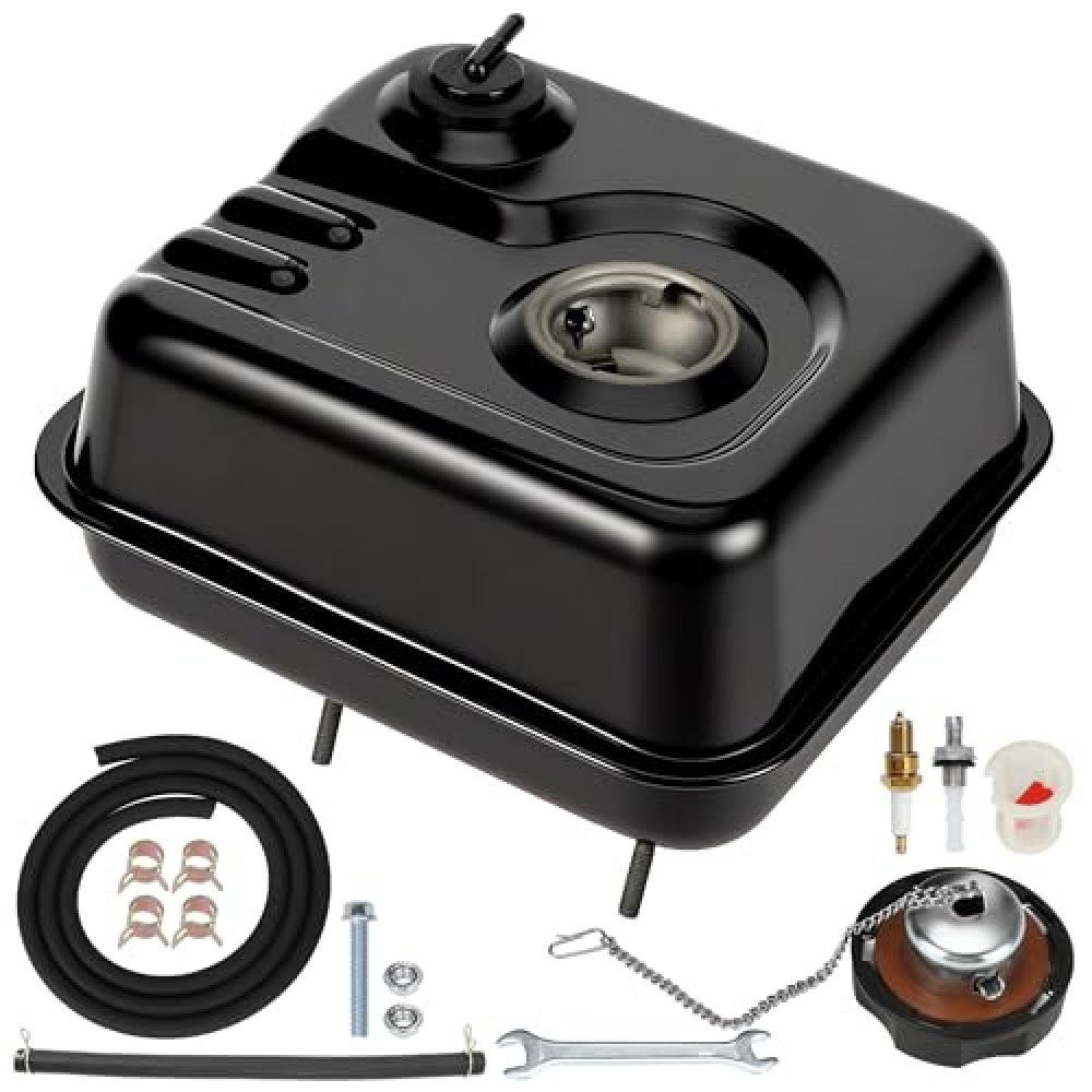 CILOYU Gas Fuel Tank Compatible with Predator 212 224 196cc 6.5 HP Engine Coleman Mini Bike CT200U CT200U-EX BT200X KT196 Go Kart Baja Warrior MB200 GX160 GX200 Harbor Freight Parts 60363