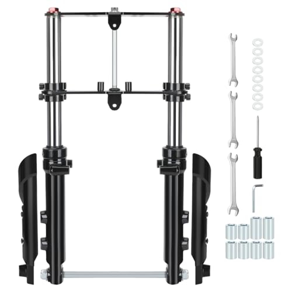 CILOYU Mini Bike Front Fork Suspension Kit Replacement for Monster Mega Moto MMB80 MMB105 80cc 105cc Motovox MBX10 MBX11 Coleman CT100U Baja DB30 GMB100 TrailMaster Storm 200 Parts