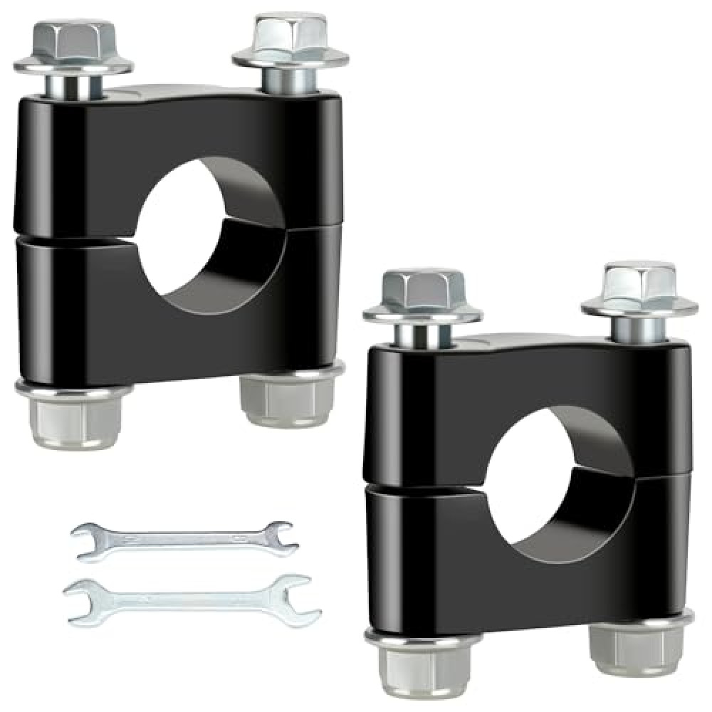 CILOYU Universal Mini Bike Handlebar Risers 22mm 7/8" Motorcycle Handlebar Risers Compatible with Coleman BT200X RB100 Mega Moto 80 105 Motovox MBX10 MBX11 TaoTao DB100 Pit Dirt Bike Powersports Parts