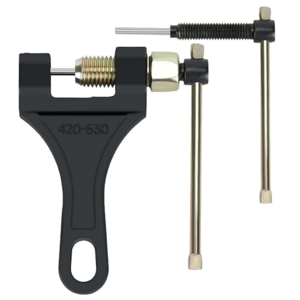 CILOYU Universal Motorcycle Chain Breaker Tool #420-530 Chain Breaker Compatible with Dirt Bike Go Kart Mini Bike ATV Scooter 125cc Mini Bike Parts Pit Bike Accessory #420 428 520 525 530