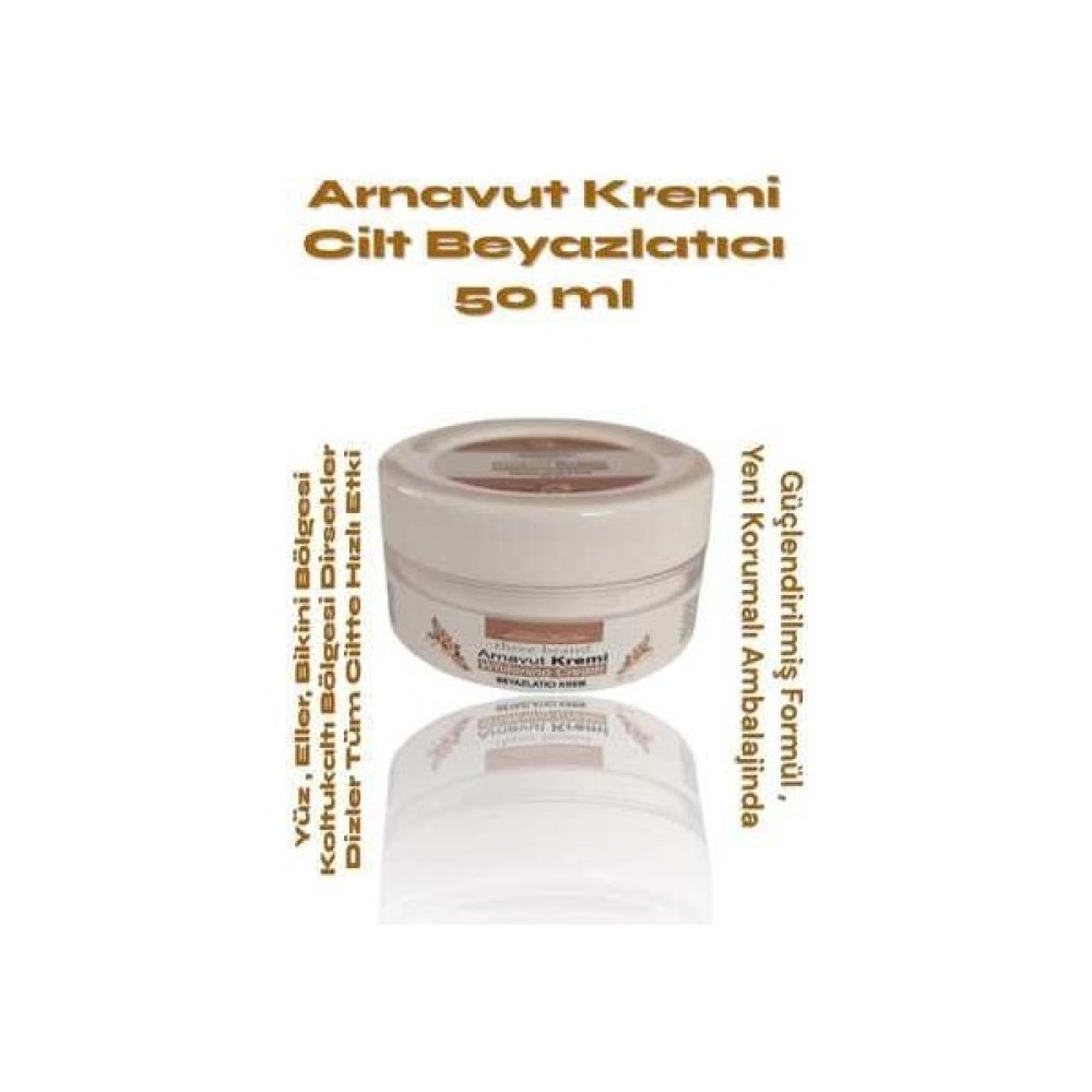 Cilt Beyazlatıcı Arnavut Kremi 50 ml - Skin Whitening Cream Leke Kremi Fiyatı